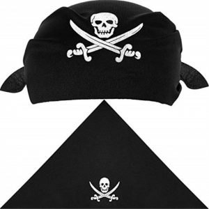 Pirate Bandanas - BLACK CHILD SIZE