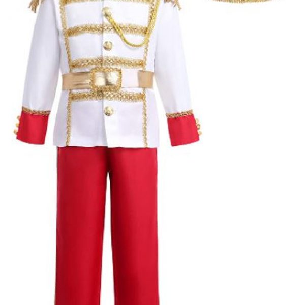 PRINCE – Child Royal Prince costume -Boys 4PCS Prince Charming Royal Prince Costume Outfit