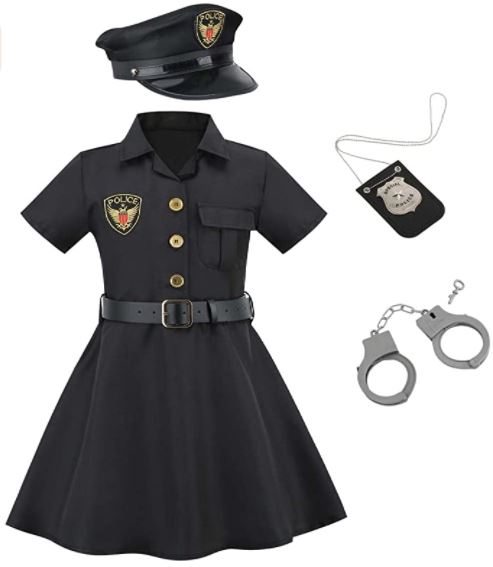 Career Day POLICE – Girls Cop Uniform for Girls
