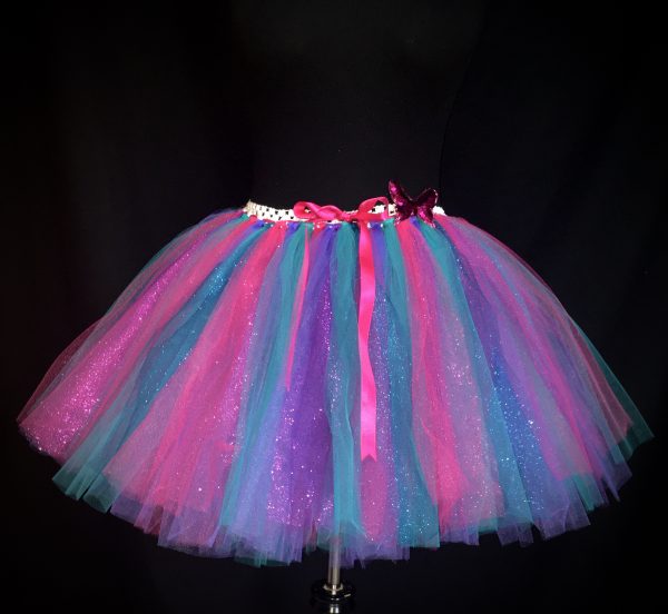 ADULT TUTU – CUSTOM MADE Adult Mermaid Glitter Tutu - Image 4
