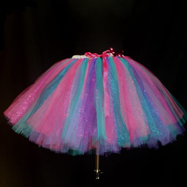 ADULT TUTU – CUSTOM MADE Adult Mermaid Glitter Tutu - Image 3