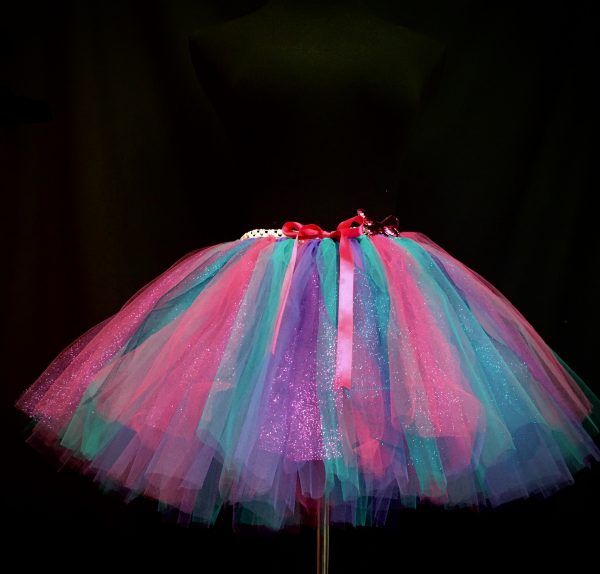 ADULT TUTU – CUSTOM MADE Adult Mermaid Glitter Tutu