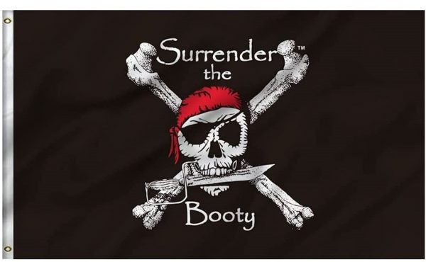 Pirate Flag - Surrender The Booty 3ft x 5ft