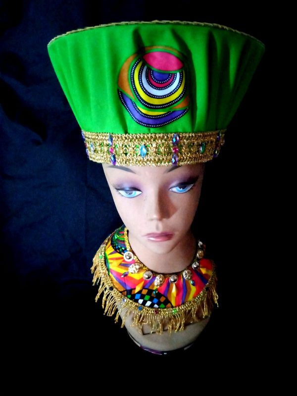 Custom made African Zulu Head + Collar Piece Set - Image 3