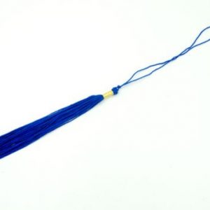 Graduation Hat - 44CM Long Tassels - ROYAL BLUE
