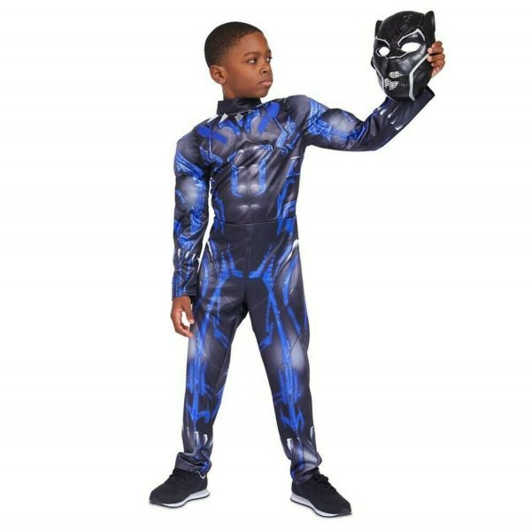 Super Hero Boy - Boy Black Panther Light-Up Costume CHD SIZE: 3 - Image 7