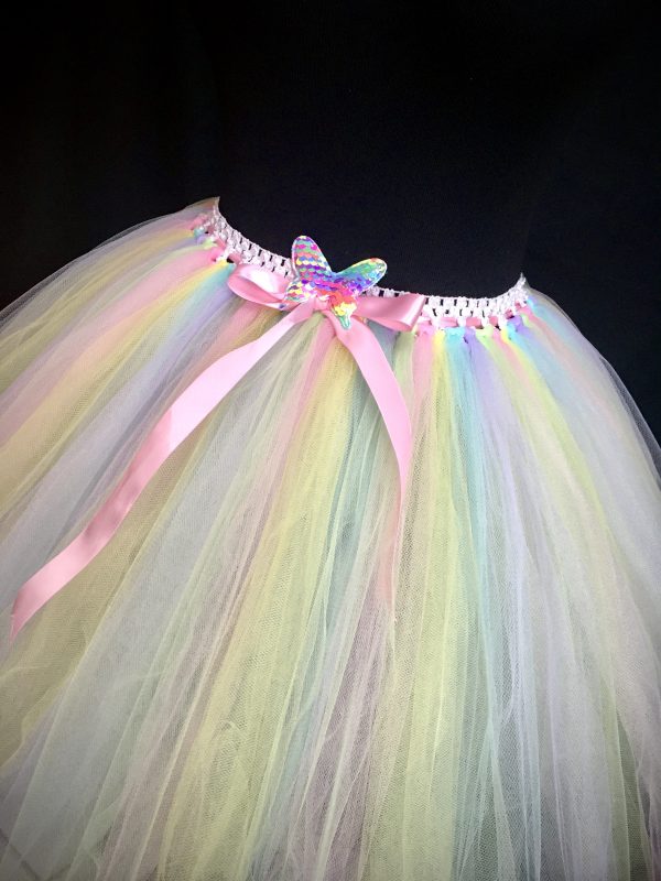 ADULT TUTU – CUSTOM MADE Adult PASTEL Fluffy Tutu LARGE - Image 3