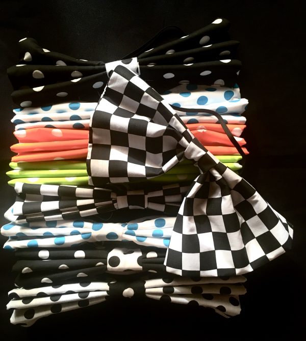 Ties - JUMBO Bow Ties - CHECKERED - Image 2