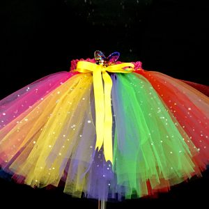 CUSTOM MADE Child tutu – TODDLER Cocomelon colorful Sparkle Tutu Fits up to 2yrs