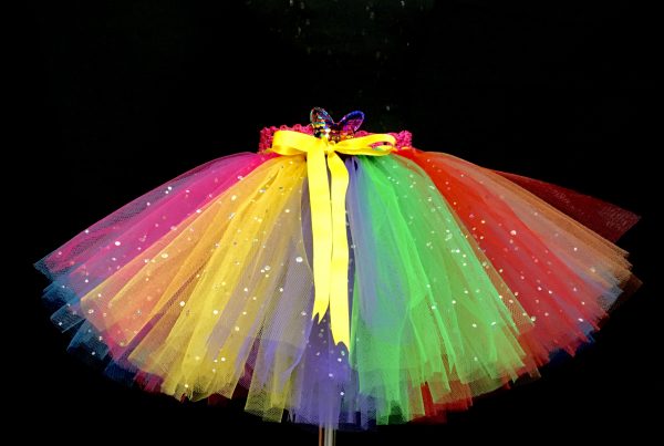 CUSTOM MADE Child tutu – TODDLER Cocomelon colorful Sparkle Tutu Fits up to 2yrs
