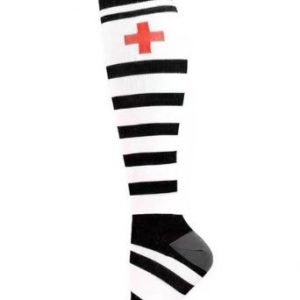 SOCKS - Colorful Compression Socks - RED CROSS L/XL