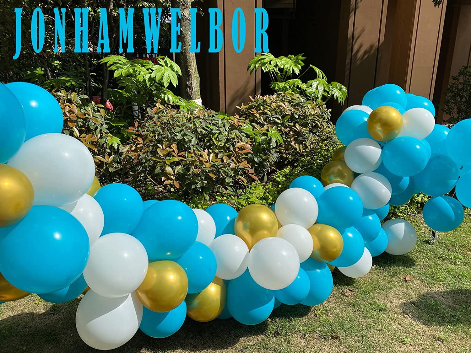 BALLOONS - Latex 12inch - 10 Pack - TURQUOISE BLUE Balloon - Image 5