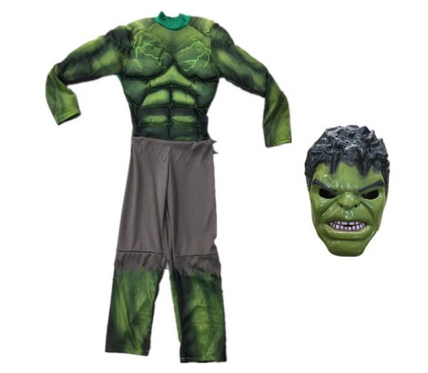 Super Hero Boy – Incredible Hulk Child Costume CHD SIZE LARGE(10-12) - Image 2