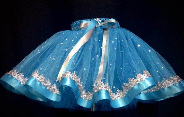 CUSTOM MADE Child tutu – TODDLER Frozen inspired Sparkle tutu Fits 2-3yrs