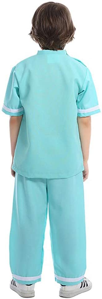 Career Day VETERINARIAN - Kids Animal Doctor Role Play Costume Set Light Green SIZE: TODDLER 3-6 - Image 4