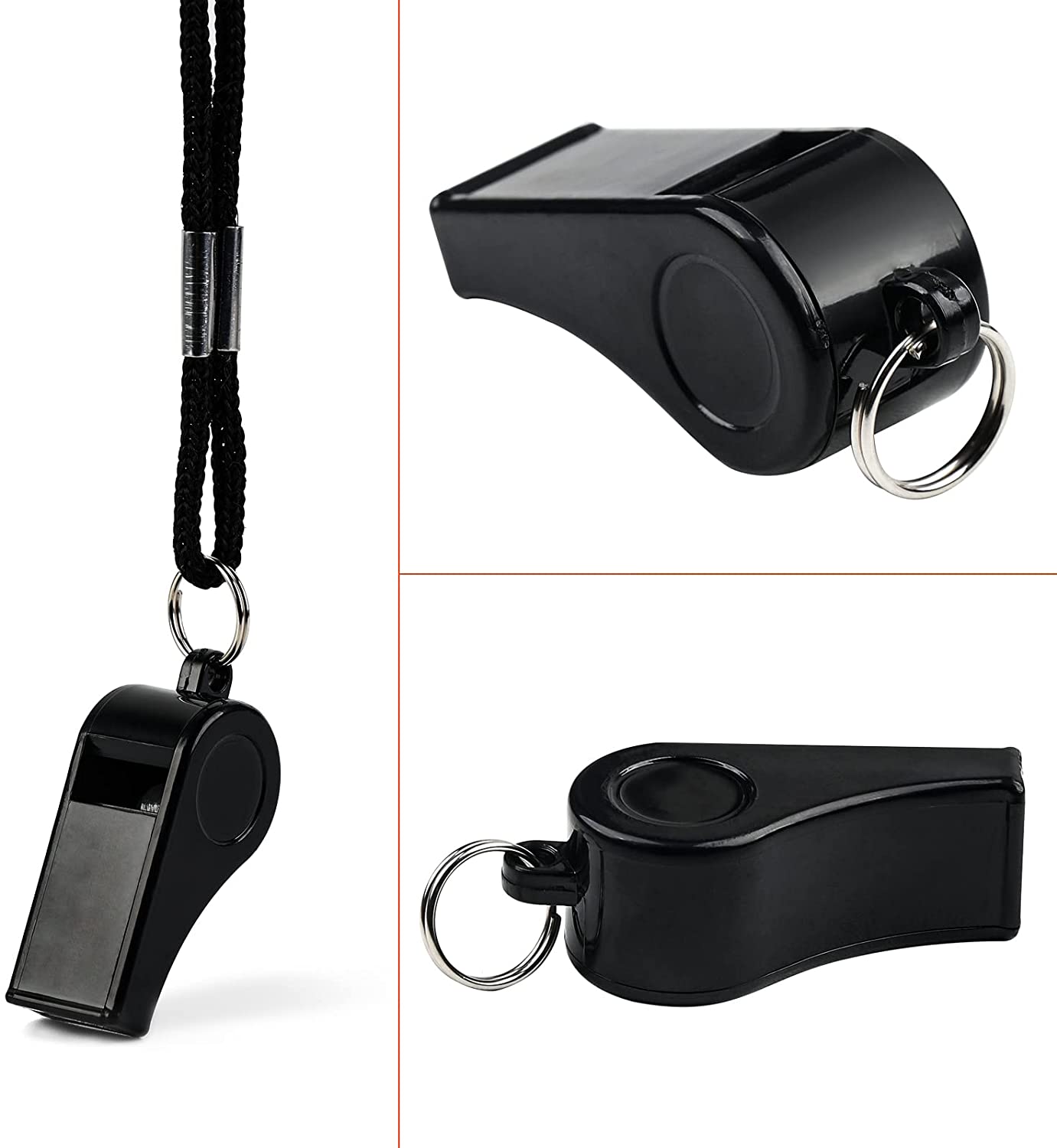 Toy Whistles - BLACK