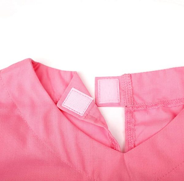Career Day DOCTOR - GIRLS Pretend-Play PINK Doctor Costume for Kids - Image 6