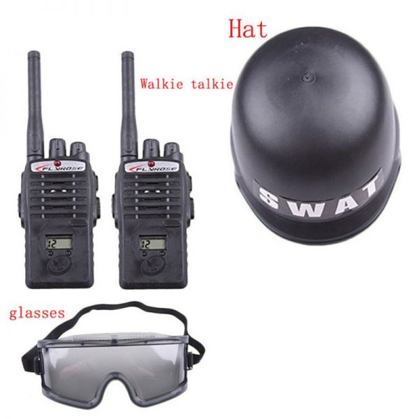 Career Day SWAT HAT SET - SWAT Helmet Toy Set