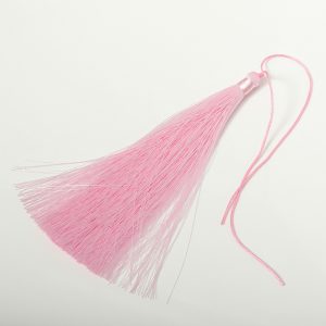 Graduation Hat -15cm Long Silk Tassel Fringe - LIGHT PINK