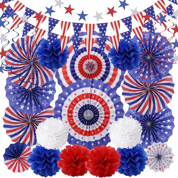 4th of July – 33PCS Independence Day Decoration