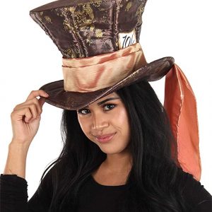 Disney Alice in Wonderland Mad Hatter Hat for Adults