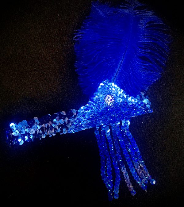 Flapper Sequin/Feather Headband – V