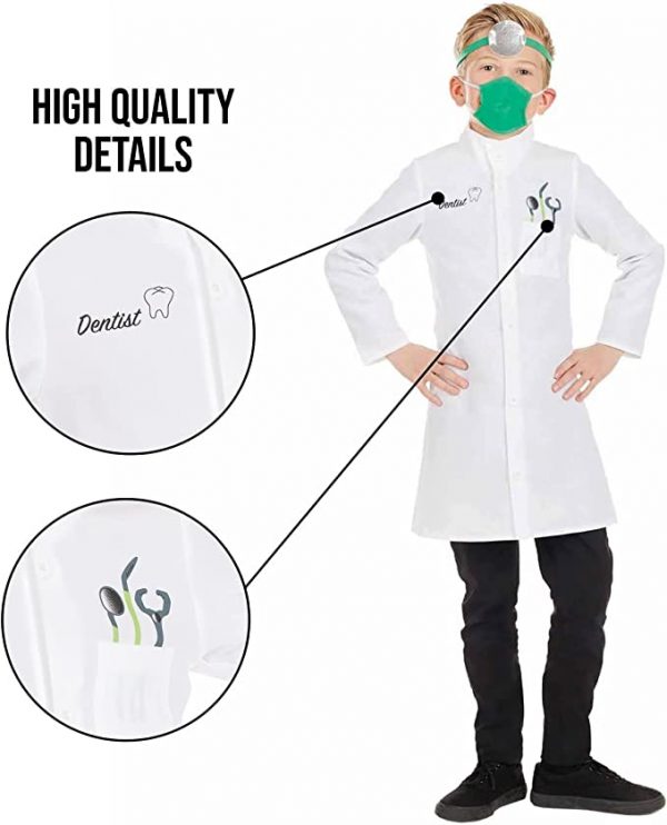 Career Day DENTIST - Kids Dentist Costume - Image 5