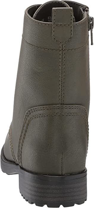 COMBAT BOOTS - OLIVE GREEN - Mid Calf Lace-Up Combat Boot SIZE: 13 - Image 5