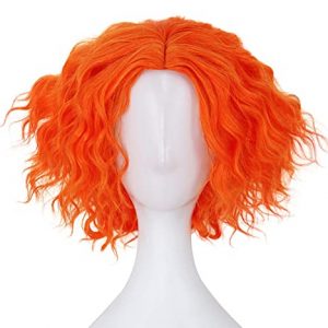 Short Orange Wig