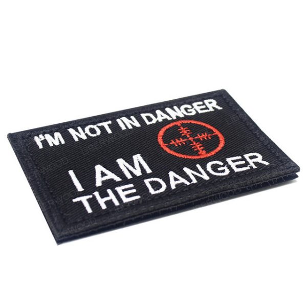 MILITARY PATCH - Uniform Jacket Army Badge Tactical Airsoft Sniper Patch I'M NOT