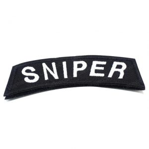 MILITARY PATCH - Uniform Jacket Army Badge Tactical Airsoft Sniper Patch SNIPER