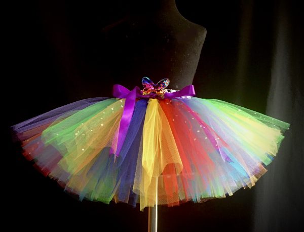 CUSTOM MADE Child tutu – TODDLER colorful Sparkle Tutu Fits up to 2yrs - Image 2