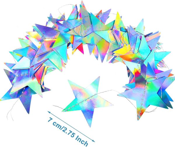 13FT Star Streamers Banner Garland Decorations - Image 7