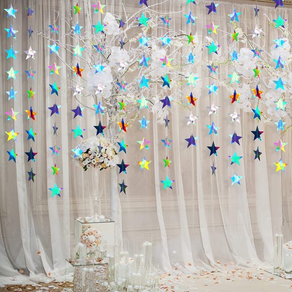 13FT Star Streamers Banner Garland Decorations - Image 8