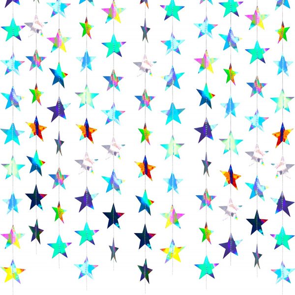 13FT Star Streamers Banner Garland Decorations
