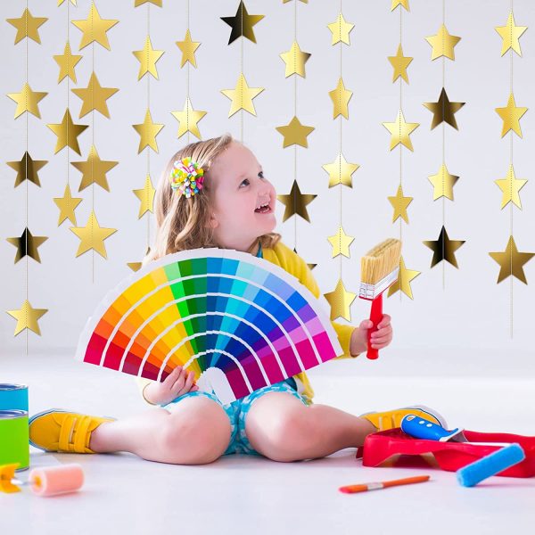 13FT Star Streamers Banner Garland Decorations - Image 5