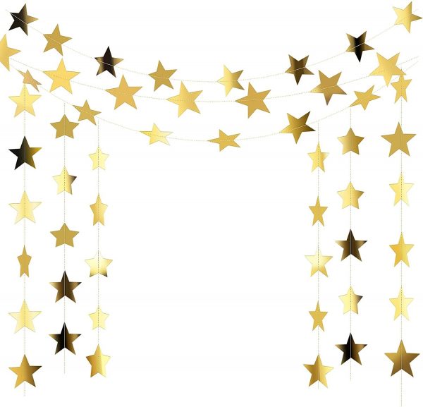 13FT Star Streamers Banner Garland Decorations - Image 3