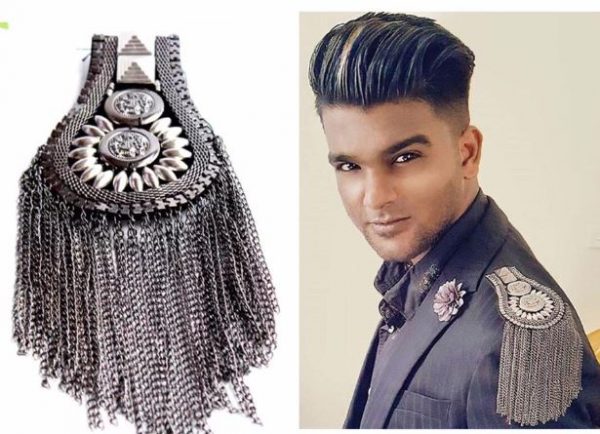 MILITARY EPAULETTE - 1 PAIR Britain style shoulder Tassel Epaulette - Image 2
