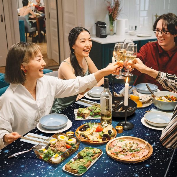 Space Tablecloth Star Night Decoration - Image 3