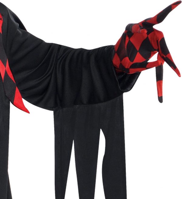 HALLOWEEN - Adult Krazed Jester Costume STANDARD SIZE - Image 5