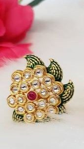 RINGS - Antique classic FLOWER ring  by ISHWARI