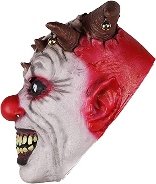 HALLOWEEN MASK -  Creepy Scary Clown Latex Mask - Image 3