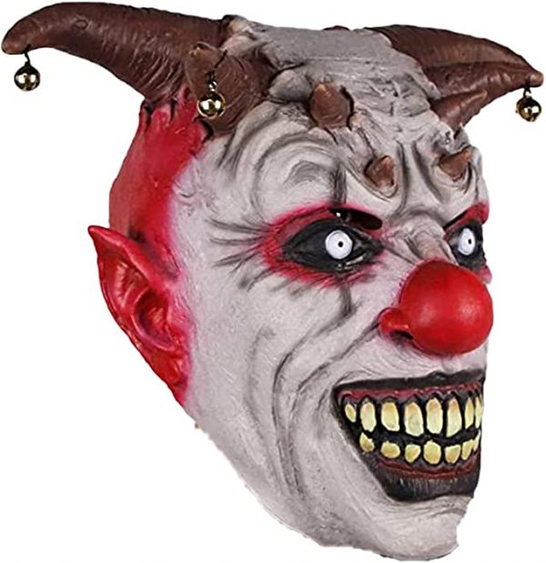 HALLOWEEN MASK -  Creepy Scary Clown Latex Mask - Image 4