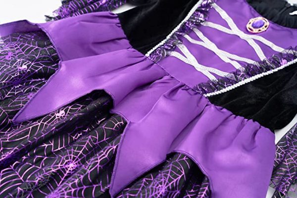 HALLOWEEN - Witch Costume for Girls SIZE: 3T - Image 4