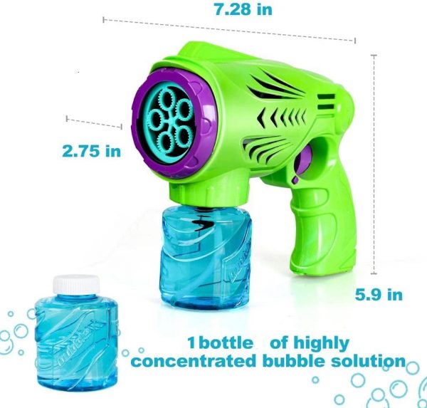 BUBBLE GUN - Automatic Bubble Machine Gun Blower