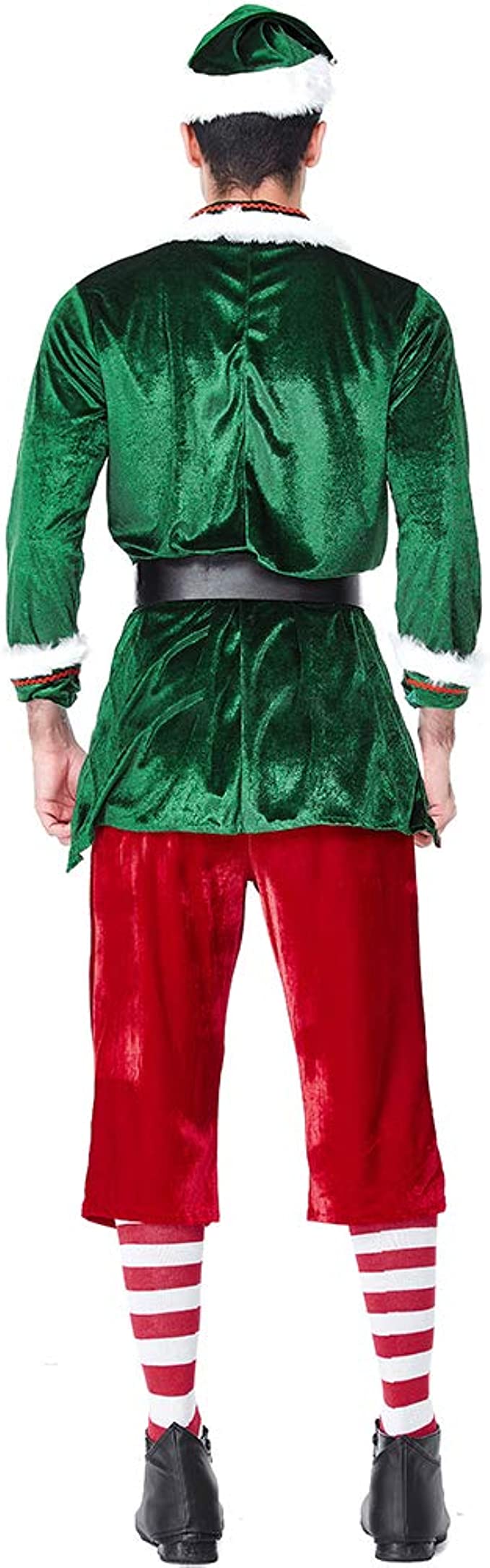 CHRISTMAS COSTUME - MEN - Adult Unisex Christmas Elf Set - Image 3