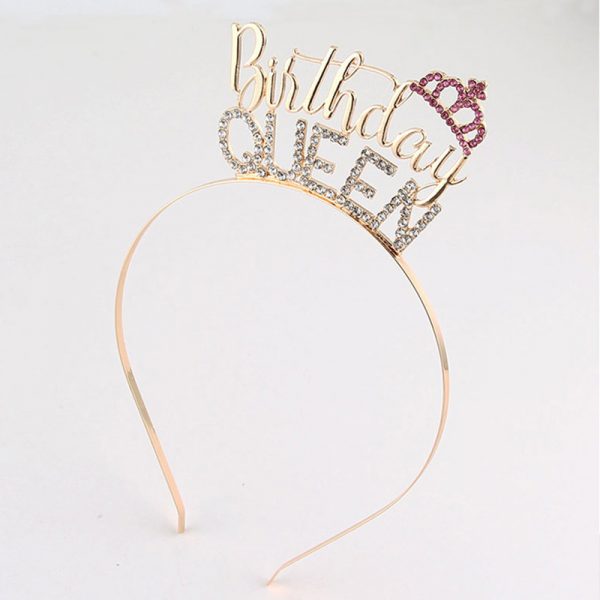 Birthday Queen Rhinestone Tiaras - Image 4
