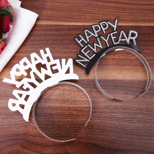 New Year's Eve - HATS - HAPPY NEW YEAR Headband Tiara - Image 3