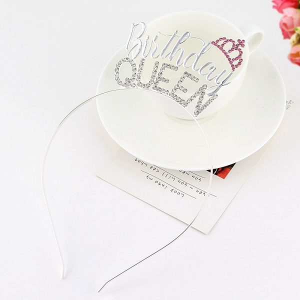 Birthday Queen Rhinestone Tiaras - Image 5