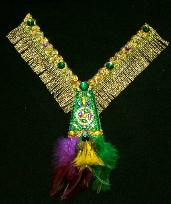 Mardi Gras Madness Female Carnival Neck Piece - Image 2